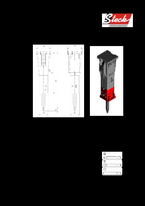 Młoty hydrauliczne Steck B 12