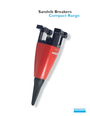 Młoty hydrauliczne Sandvik BR522