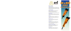 Młoty hydrauliczne BTi BXR50