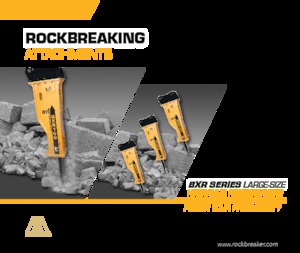 Młoty hydrauliczne BTi BXR160C