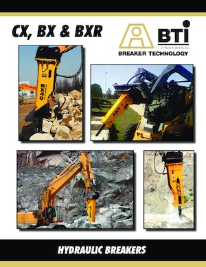 Młoty hydrauliczne BTi CX4