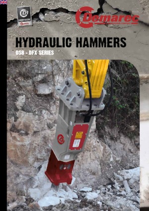 Młoty hydrauliczne Demarec DFX-80
