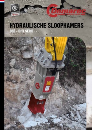 Młoty hydrauliczne Demarec DFX-80