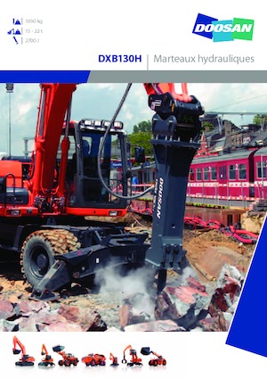 Młoty hydrauliczne Doosan DXB130H