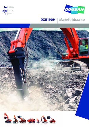 Młoty hydrauliczne Doosan DXB190H