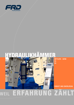 Młoty hydrauliczne FRD F9LN
