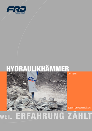 Młoty hydrauliczne FRD F 35 XP