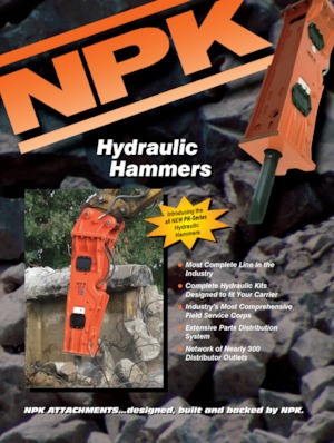 Młoty hydrauliczne NPK GH-23