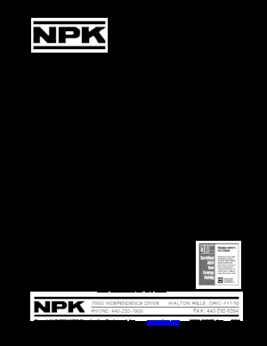 Młoty hydrauliczne NPK H 10 XE VH