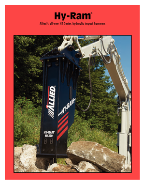 Młoty hydrauliczne Allied HR 470