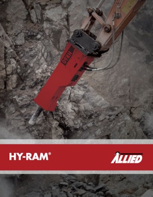 Młoty hydrauliczne Allied HR33