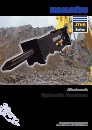 Młoty hydrauliczne Komatsu JTHB20-3