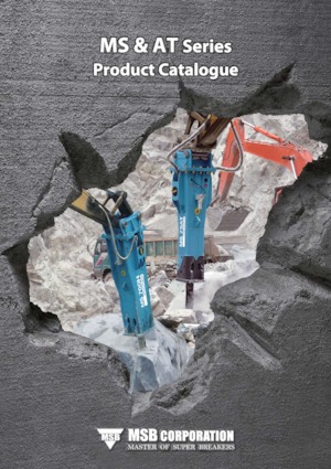 Młoty hydrauliczne MSB MS 75AT