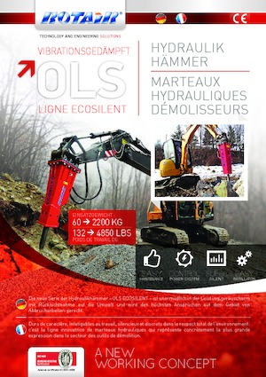 Młoty hydrauliczne Rotair OLS 95