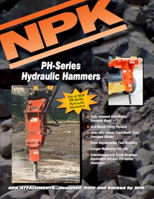 Młoty hydrauliczne NPK PH-4