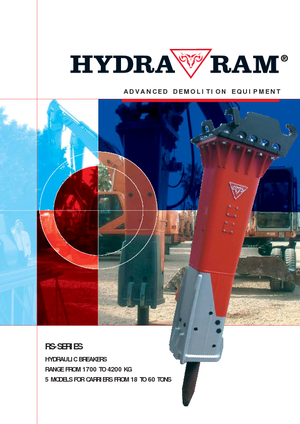 Młoty hydrauliczne Hydra Ram RS 27