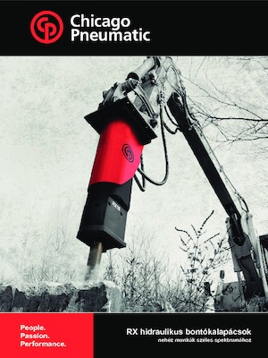 Młoty hydrauliczne Chicago Pneumatic RX2