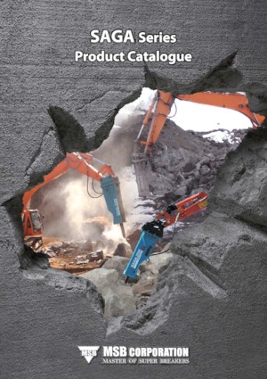 Młoty hydrauliczne MSB SAGA 510H