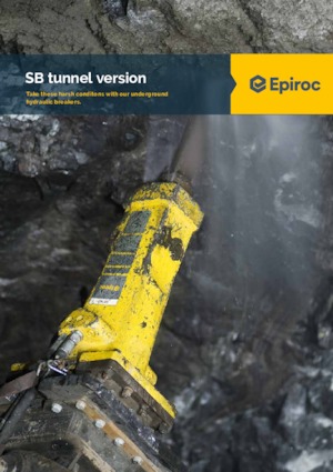 Młoty hydrauliczne Epiroc SB 302 T