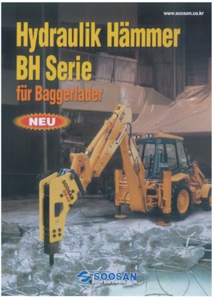 Młoty hydrauliczne Soosan SB 35 BH