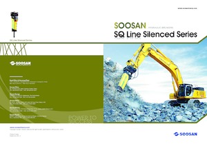 Młoty hydrauliczne Soosan SQ120