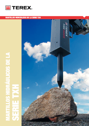 Młoty hydrauliczne Terex TXH 1800 S