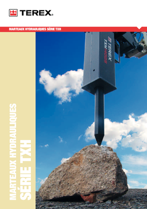 Młoty hydrauliczne Terex TXH 1800 S