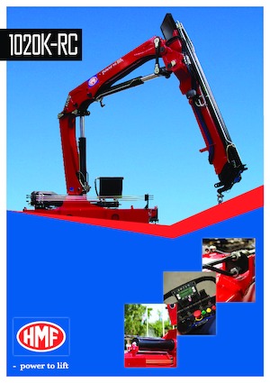Hydrauliczne żurawie do załadunku HMF 1020-K2