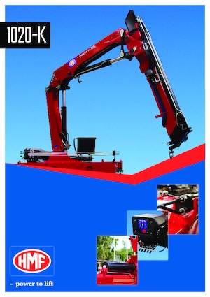Hydrauliczne żurawie do załadunku HMF 1020-K1
