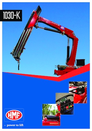 Hydrauliczne żurawie do załadunku HMF 1030-K1