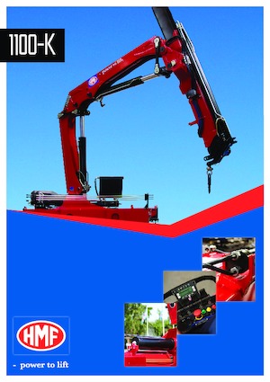 Hydrauliczne żurawie do załadunku HMF 1100-K2