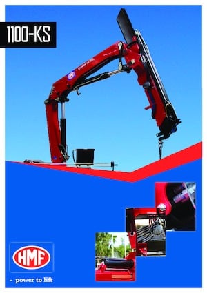 Hydrauliczne żurawie do załadunku HMF 1100-KS3