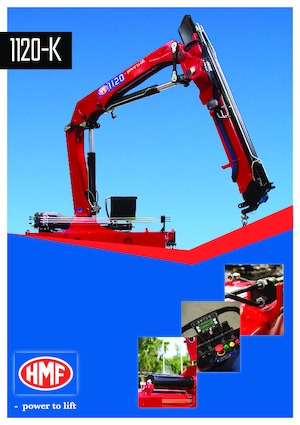 Hydrauliczne żurawie do załadunku HMF 1120-K4-RCS