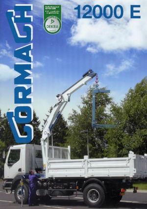 Hydrauliczne żurawie do załadunku Cormach 12000 E2