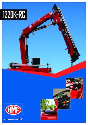 Hydrauliczne żurawie do załadunku HMF 1220-K3