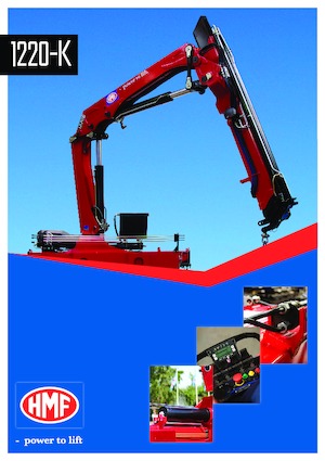 Hydrauliczne żurawie do załadunku HMF 1220-K2