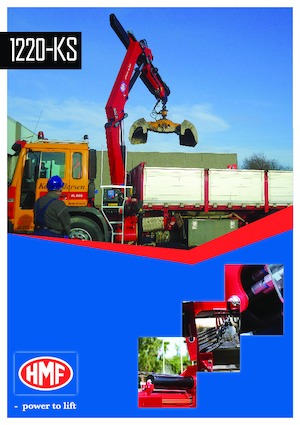Hydrauliczne żurawie do załadunku HMF 1220-KS2