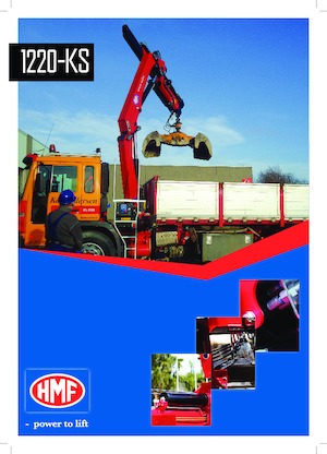 Hydrauliczne żurawie do załadunku HMF 1220-KS2