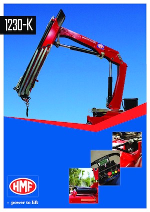 Hydrauliczne żurawie do załadunku HMF 1230-K4