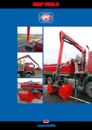 Hydrauliczne żurawie do załadunku HMF 1244-Z1