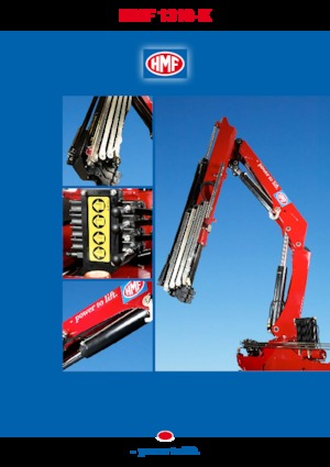 Hydrauliczne żurawie do załadunku HMF 1310-K2