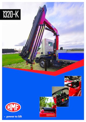 Hydrauliczne żurawie do załadunku HMF 1320-K2-RCS