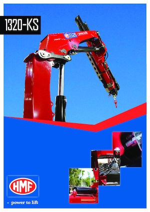 Hydrauliczne żurawie do załadunku HMF 1320-KS2-RCS