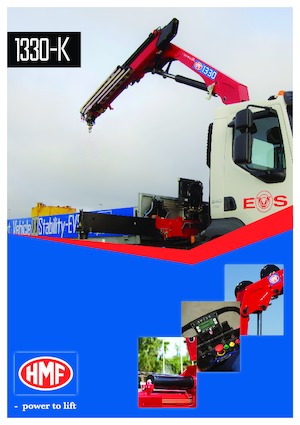 Hydrauliczne żurawie do załadunku HMF 1330-K3-RCS