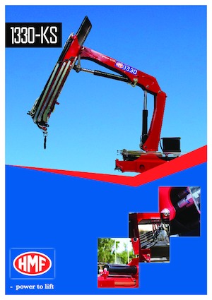 Hydrauliczne żurawie do załadunku HMF 1330-KS1