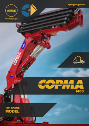 Hydrauliczne żurawie do załadunku COPMA 2000 1400.9