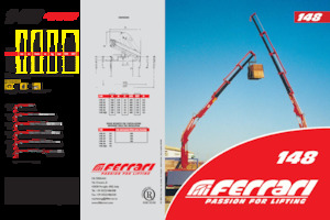 Hydrauliczne żurawie do załadunku Ferrari® 148 A4 
