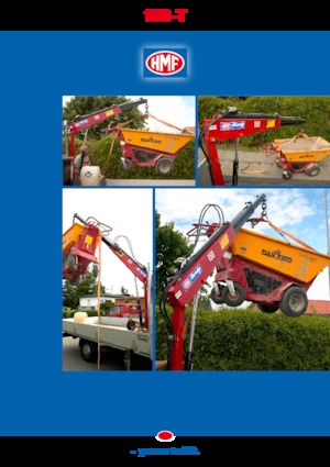 Hydrauliczne żurawie do załadunku HMF 150-T2