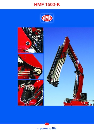 Hydrauliczne żurawie do załadunku HMF 1500-K1