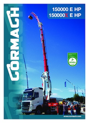 Hydrauliczne żurawie do załadunku Cormach 150000 E9F206 HP